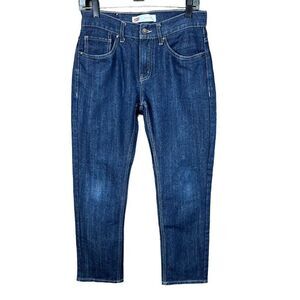 Levi’s Jeans 511 Slim Blue Dark Wash 5 Pocket Zip Button Front W28 L28 Size 16R